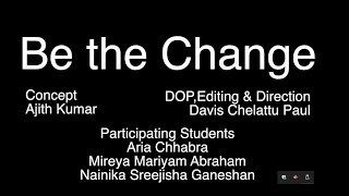 Be the Change | SDG Goals | Global School Advocates | Sustainability | Qatar Vision 2030