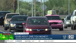 Does ADOT owe you money