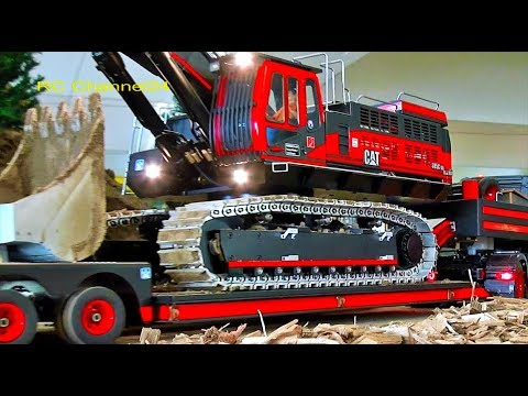 rc trucks and excavators