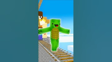 Herobrine And Mikey Squid Game Jump Rope meme #minecraft