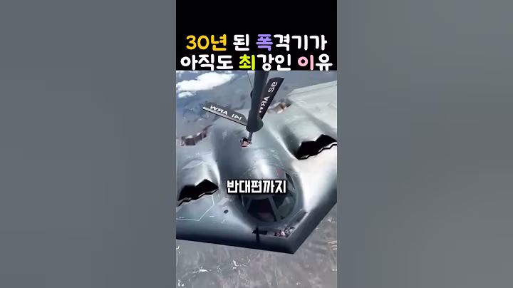 현대차 1년 영업이익보다 비싼 폭격기가 30년 넘게 현역인 이유  #B-2 #스텔스폭격기 #군사 #지식 #F22