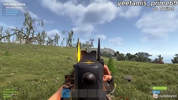First Ever Raid on Rust! Hit a clip on em. #clipped #viral #foryou #trending #fypシ゚viral #rust