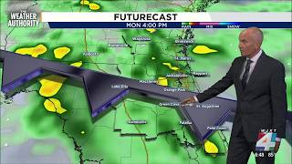 Showers end, patchy fog tonight and we're looking ahead to the weekend