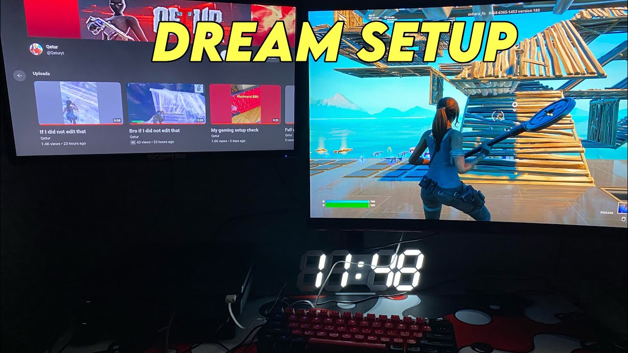 Building my dream Gaming setup part 1 - YouTube