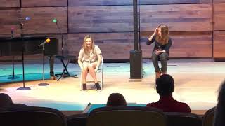 Kelsey Huff Sings I Love Play Rehearsal From Be More Chill