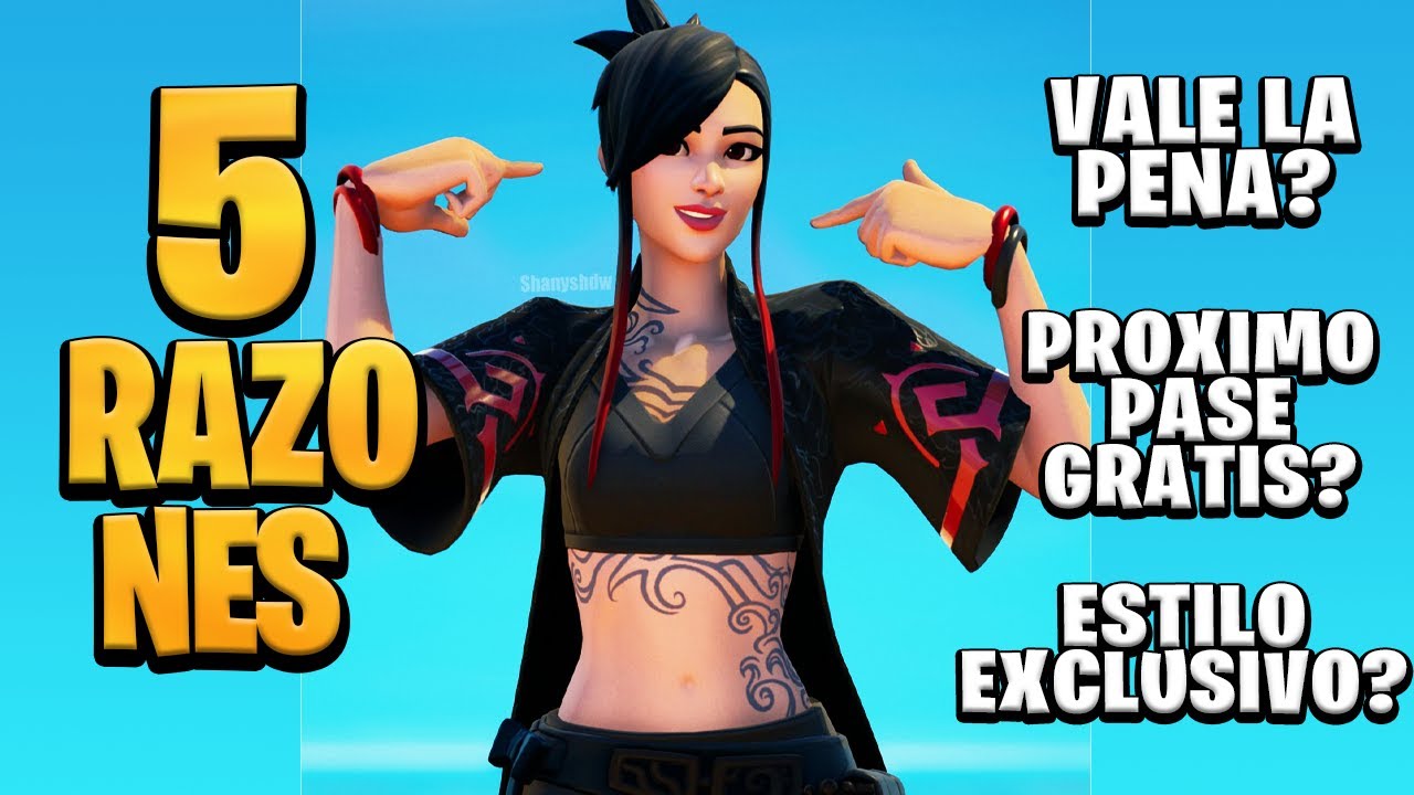 5 RAZONES PARA COMPRAR la skin SIERRA DE FORTNITE NOVIEMBRE) Vale