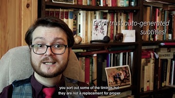 A Guide to Subtitling Video Lectures Quickly and Accurately