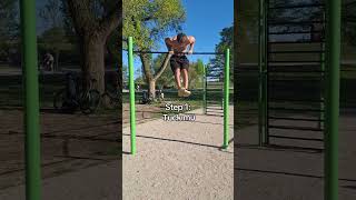Skip the resistance bands😉#calisthenics #bodyweight #training #muscleup #tutorial