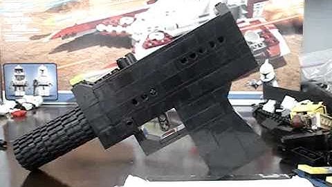 Lego Black Ops Mac 11 with Suppressor