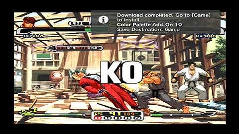 Capcom vs SNK Pro: Arcade Mode Ryu / Kyo