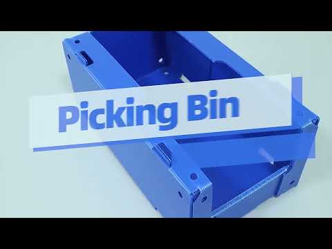 Correx picking bin/box/tote, corrugated plastic products manufacturer