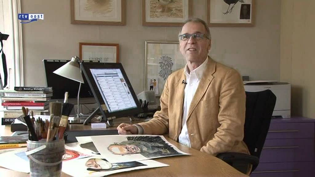 Cartoonist uit Giethoorn wint Inkspotprijs - YouTube