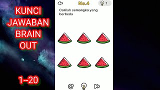 Kunci jawaban brain out 1-20 -