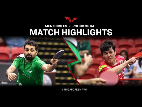 An Jaehyun vs Noshad Alamiyan | MS R64 | Singapore Smash 2023