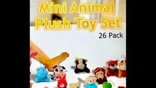 Adorable Cute Small Stuffed Animal Plush Key Chain, Amazon Find w/ Link Valentines Gift