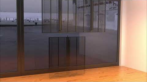 Transparent led display installation video | Transparent LED Screen