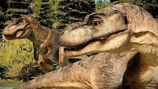 All Tyrannosaurs - Male & Female, Adult & Juvenile - Jurassic World Evolution 3 (4K 60FPS)