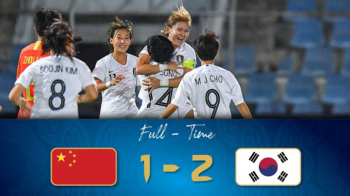 Highlights #AFCU19W M04 : China PR 1-2 Korea Republic