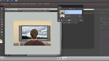 Photoshop Elements Tutorials- Paste Into Selection