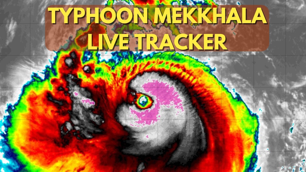LIVE Typhoon Mekkhala / Francisco Monitoring 24/7 - Live Chat And Analysis