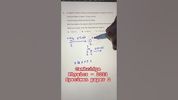 Q9 2023 Specimen paper 2 | Cambridge IGCSE physics