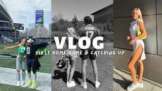 GAMEDAY VLOG: first home game & more