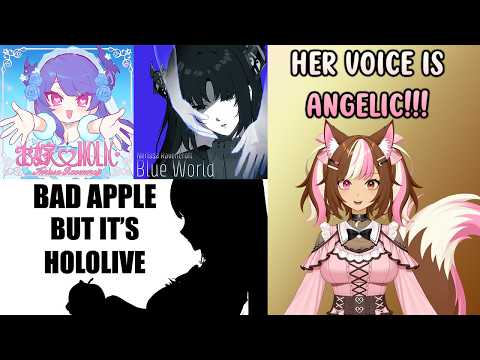 Reacting To Nerissa Ravencroft Music ~ OYOME♡HOLIC ~ Blue World ~ Bad Apple