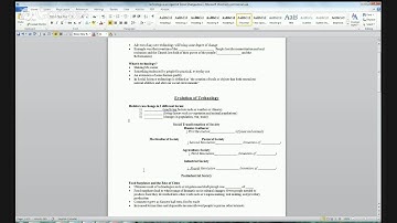 Technology as an Agent of Change