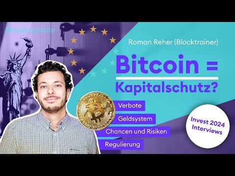 Bitcoin: Der Schutz deines Kapitals mit @Blocktrainer | Börse Stuttgart | Invest 2024