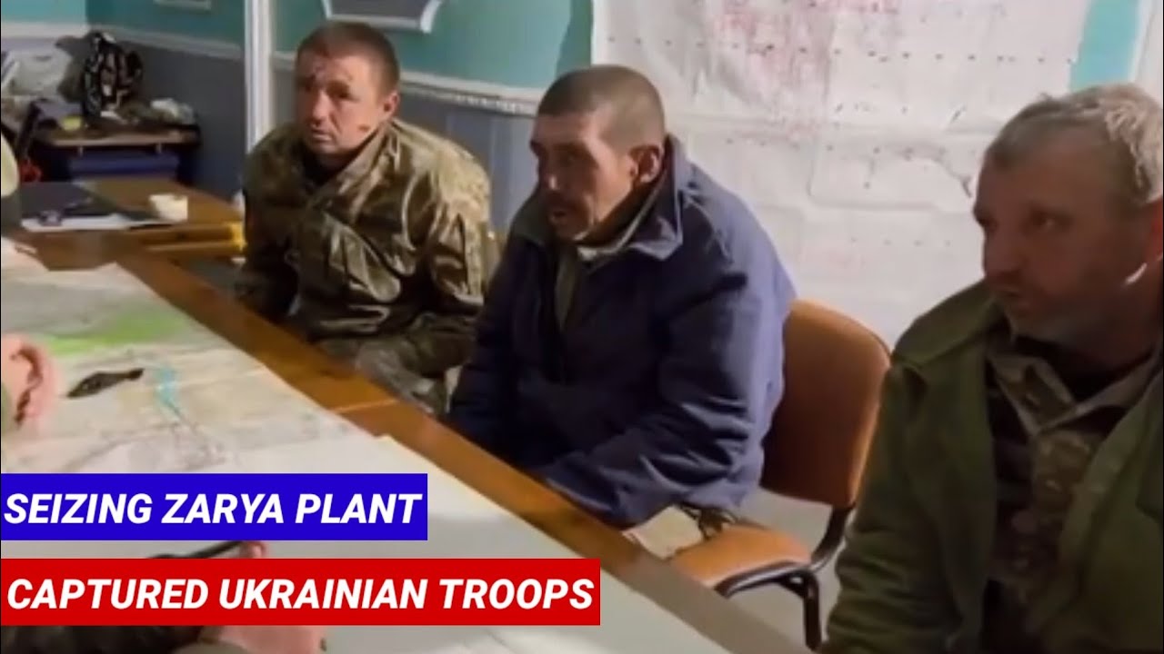 Chechen Special Forces captured Ukrainian Troops in near Voevodovka
