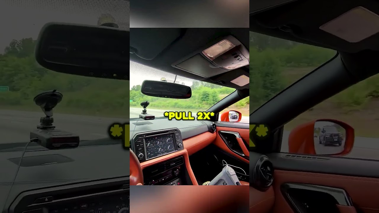 Cop Impressed With New GT-R Tune