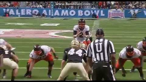 College Football Oklahoma State Cowboys Vs The Colorado Buffaloes Alamo Bowl