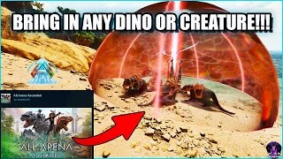 FIGHT with ANY TAMES YOU WANT in BOSS ARENAS!! | All Arenas Ascended MOD Highlight Ark Survival ASA