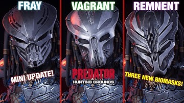 Predator Hunting Grounds MINI UPDATE THREE NEW BIOMASKS!