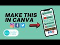 How To Add More Than One Link To Instagram Bio - Using Canva!