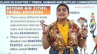 Beyond Big Cities: Tribal..,Ch 5 - Tribes, Nomdas And Settled Communities - History - SST Class 7