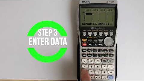 How to Find Mean, Median and Mode on a Casio FX-9860GII Graphing Calculator