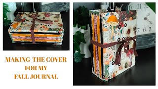 Making the cover for my Fall Journal + Free printables!