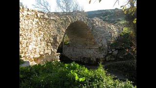 Ponte e calçada de tradição romana Catribana