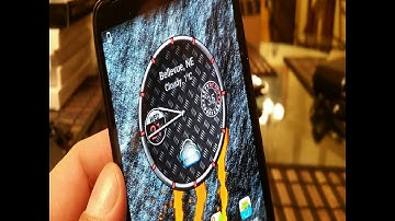 Motorola Droid Turbo - Super Clock Widget Review