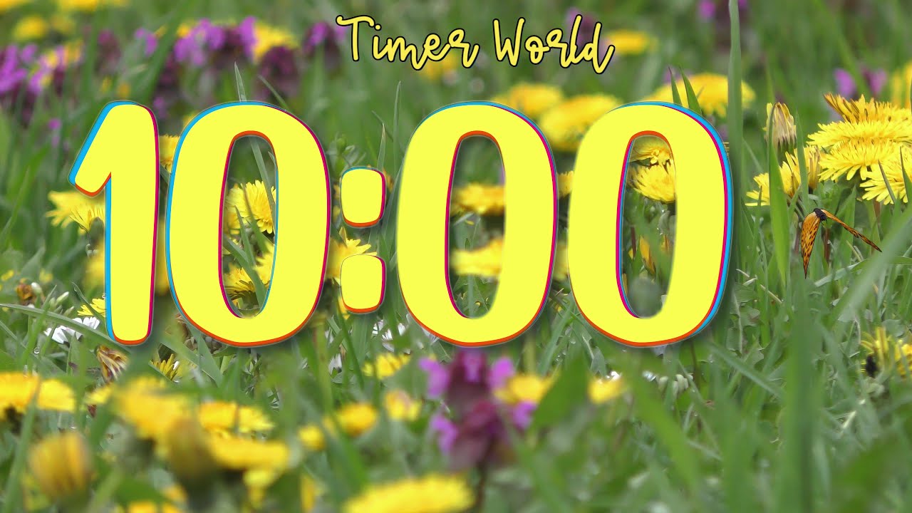 The Power of 10 MINUTE TIMER and Nature Sounds for Class, Teachers ...