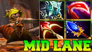 18 Kills Hoodwink Mid Lane !! HoodWink Dota 2 Support Pro Gameplay Guide Carry Build Safelane 7.35