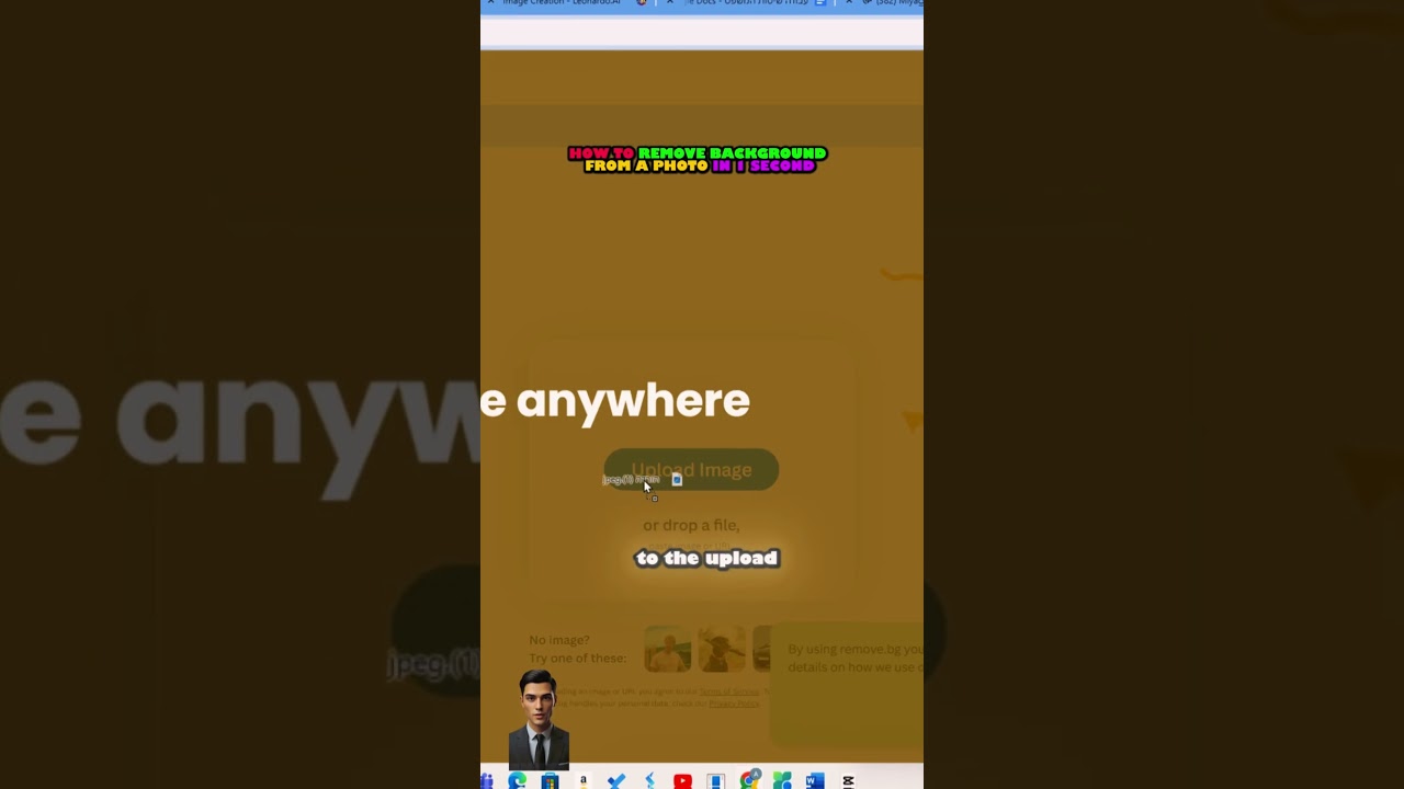 🖼️⚡ How To Remove Background From An Image In One Second 🤯✨