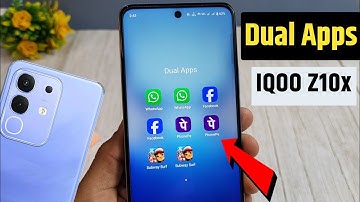 Iqoo z10x dual app settings | how to create dual apps in iqoo z10x