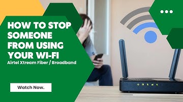 How to block Wi-Fi users in Airtel Broadband | Router ZTE F670LV9.0 | Latest Method English
