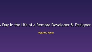 A Day in the Life of a Remote Developer &amp; Designer: Productivity, Deep Work &amp; Ba
