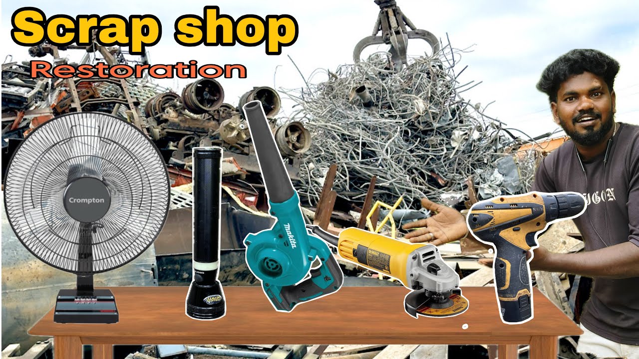 பழச புதுசா மாத்தப்போறேன் [ Part:3 ] Scrap shop products restoration 💯 #metalmind 