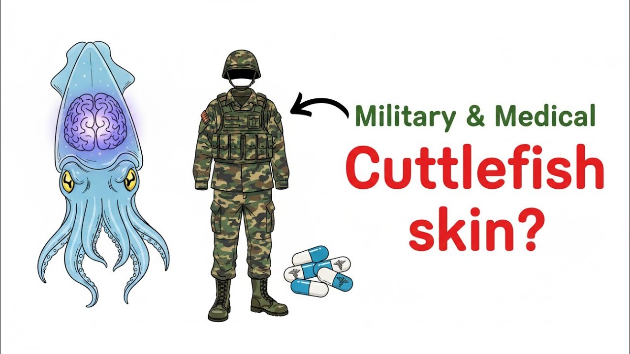 Cuttlefish Biology Is Inspiring Military Camouflage and Medical Tech.