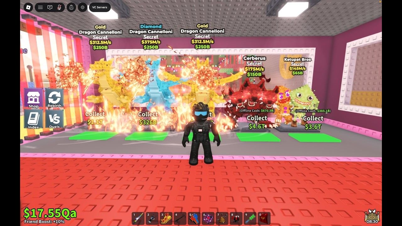 Trading Steal a Brainrot SAB (Trading Machine) LF DRAG & GINGER GERAT