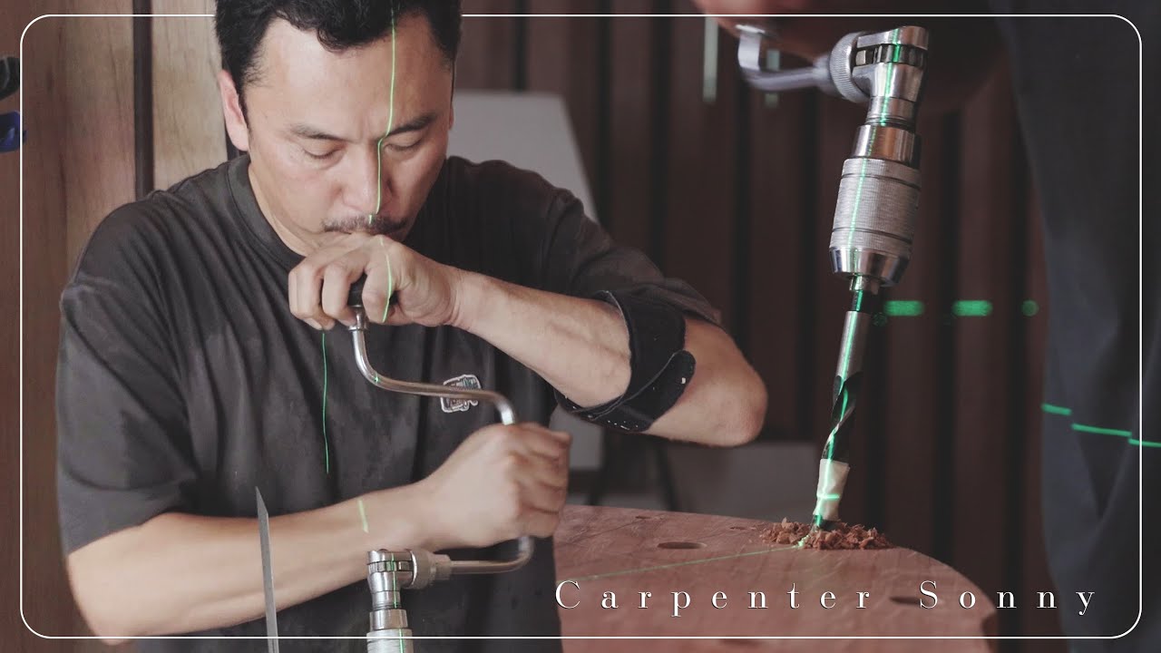 Windsor chair made in the forest studio